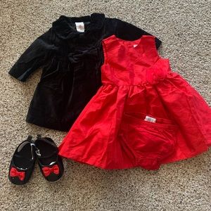 Baby girl 6 mo Christmas outfit